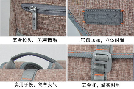 荷蘭認可理事會背包細節圖