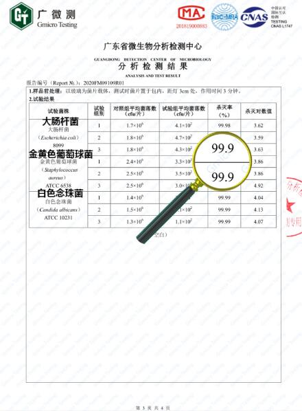 殺菌率高達99.9%的紫外線消毒包，是真的嗎?