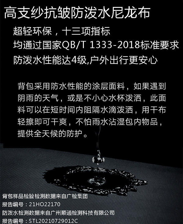 TCL科技集團40周年慶禮品雙肩包定制
